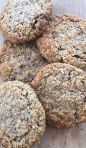 oatmeal chia cookie