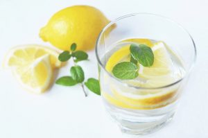 lemon water