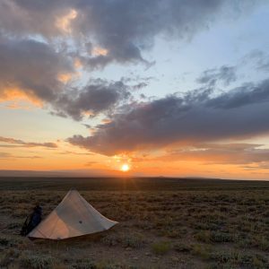 backpacking lesson sunset