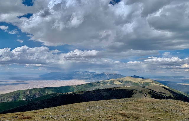 Colorado Mountains, Blanca Peak Water Bottle by Summit Photos